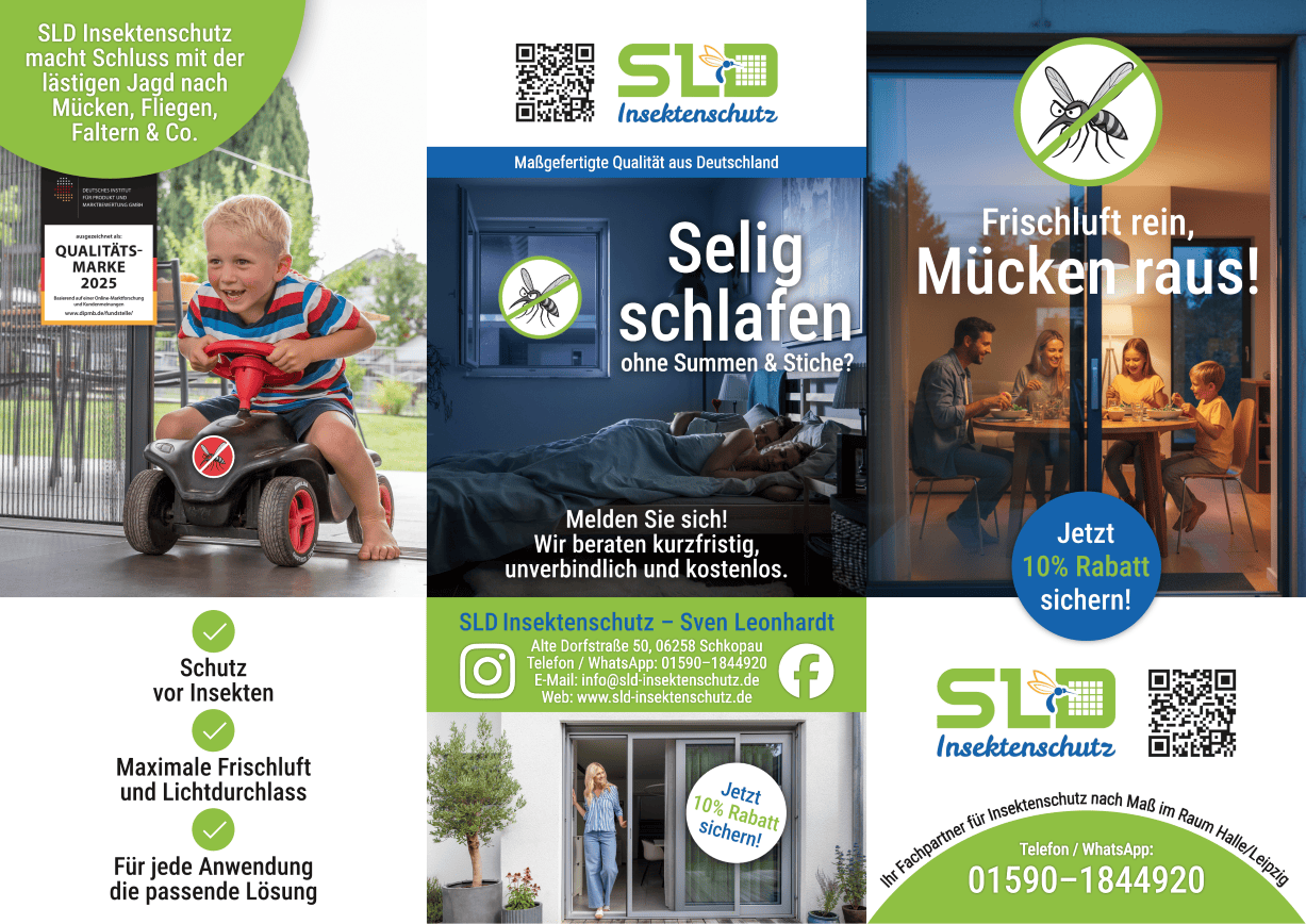 Flyer Merseburg Leuna Weißenfels