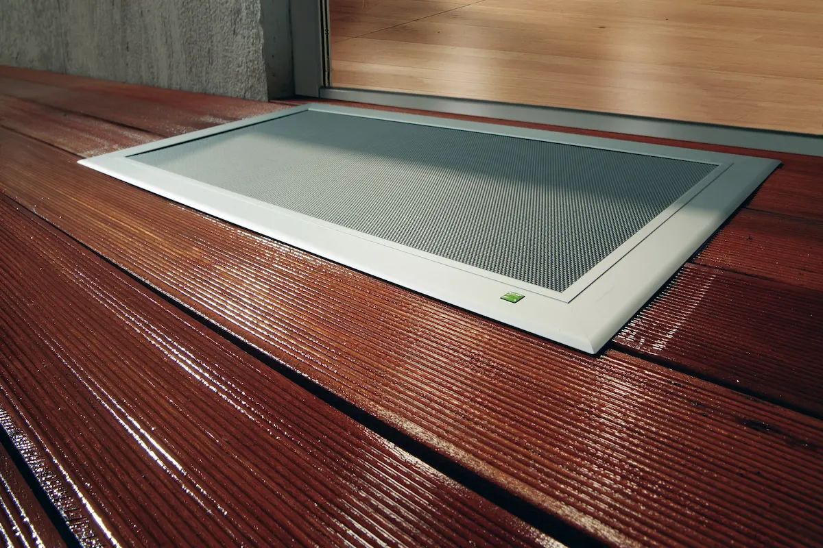 Lichtschachtabdeckung für Terrassen